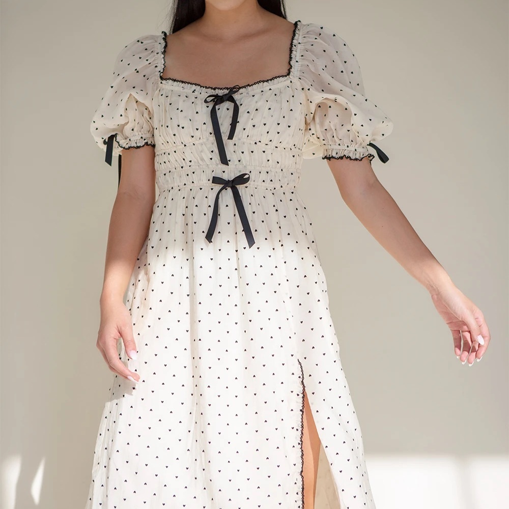 For Love and Lemons Eden Midi Dress